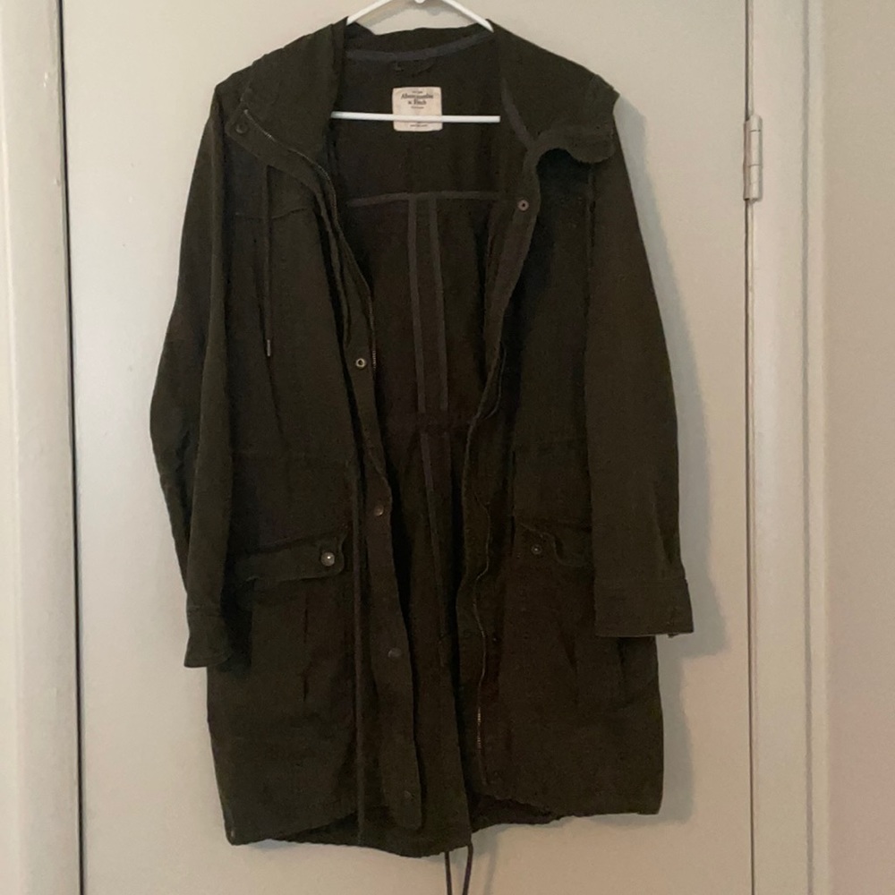 Women’s Abercrombie & Fitch Hooded Jacket Green